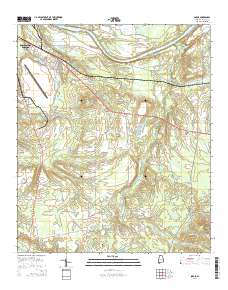 Sardis 2014 topographic map thumbnail