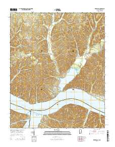 Waterloo 2014 topographic map thumbnail