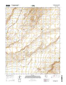 Tanner Springs 2014 topographic map thumbnail