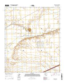Texas Hill 2014 topographic map thumbnail