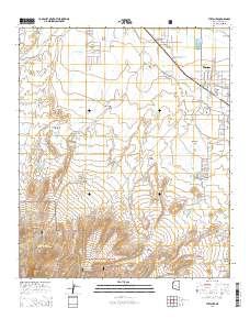 Thatcher 2014 topographic map thumbnail