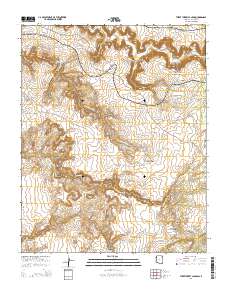 Three Turkey Canyon 2014 topographic map thumbnail