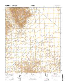 Tiger Well 2014 topographic map thumbnail