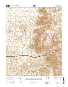 Tin Mountain 2014 topographic map thumbnail