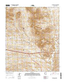 Tin Mountain NW 2014 topographic map thumbnail