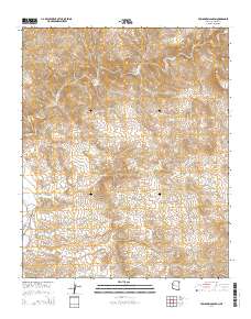 Tom Brown Canyon 2014 topographic map thumbnail