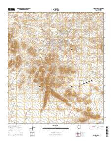 Tombstone 2014 topographic map thumbnail