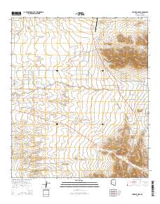 Tombstone SE 2014 topographic map thumbnail