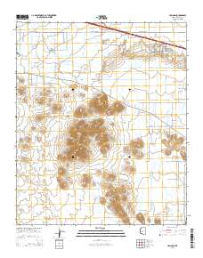 Tonopah 2014 topographic map thumbnail