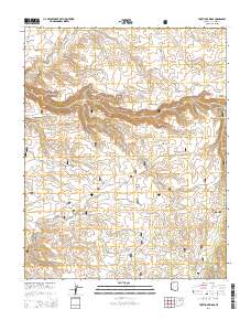 Toothpick Ridge 2014 topographic map thumbnail