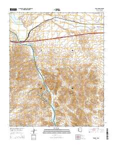 Topock 2014 topographic map thumbnail