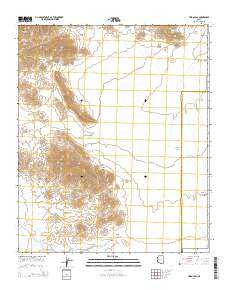 Trigo Pass 2014 topographic map thumbnail