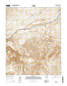 Truxton 2014 topographic map thumbnail