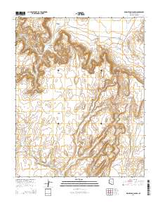 Segihatsosi Canyon 2014 topographic map thumbnail