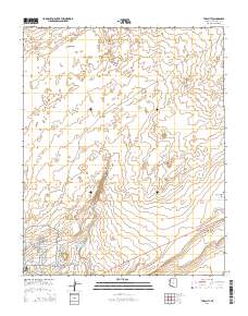 Tuba City 2014 topographic map thumbnail