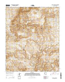 Tuckayou Spring 2014 topographic map thumbnail
