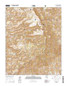 Tule Mesa 2014 topographic map thumbnail