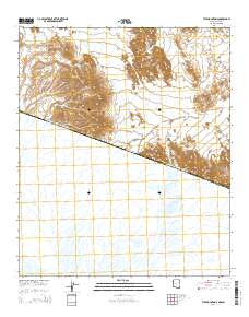 Tule Mountains 2014 topographic map thumbnail