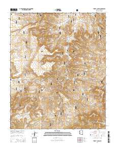 Turkey Canyon 2014 topographic map thumbnail