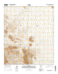 Turquoise Mountain 2014 topographic map thumbnail