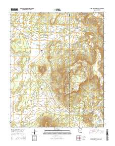 Upper Wheatfields 2014 topographic map thumbnail