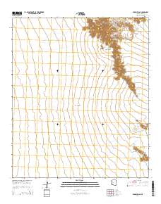 Vopoki Ridge 2014 topographic map thumbnail