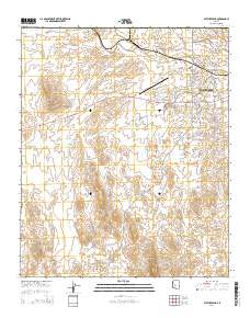 Vulture Peak 2014 topographic map thumbnail