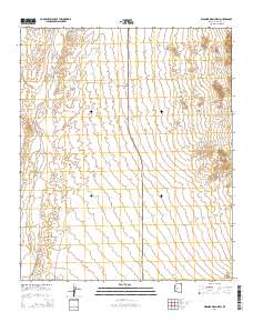 Wagner Wash Well 2014 topographic map thumbnail