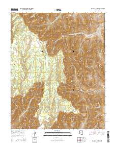 Walhalla Plateau 2014 topographic map thumbnail