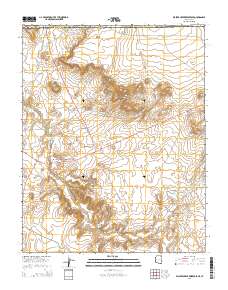 Walker Creek Reservoir 2014 topographic map thumbnail