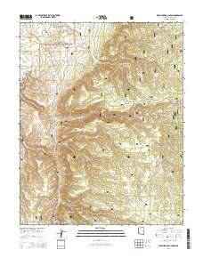 Warm Springs Canyon 2014 topographic map thumbnail
