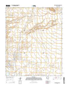 Warm Springs SW 2014 topographic map thumbnail