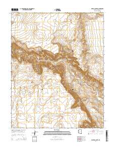Water Pockets 2014 topographic map thumbnail