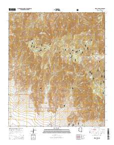 Webb Peak 2014 topographic map thumbnail