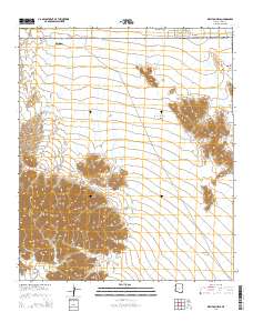 Wellton Hills 2014 topographic map thumbnail
