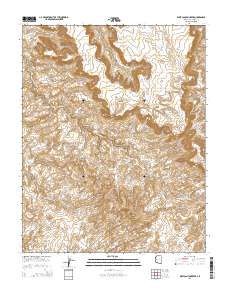 West Canyon Creek 2014 topographic map thumbnail