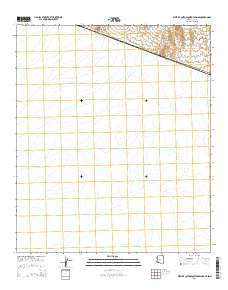 West of Quitobaquito Springs 2014 topographic map thumbnail