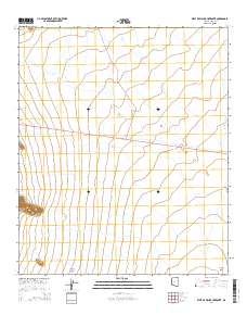 West of Wahak Hotrontk 2014 topographic map thumbnail