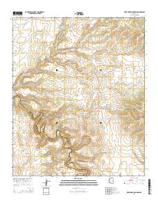 West Poker Mountain 2014 topographic map thumbnail