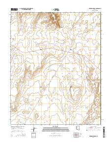 Whirlwind Rock 2014 topographic map thumbnail