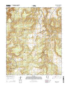 White Clay 2014 topographic map thumbnail