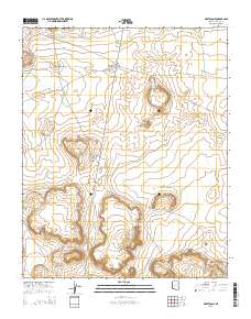 White Cone 2014 topographic map thumbnail