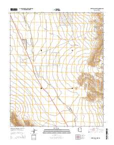White Hills West 2014 topographic map thumbnail