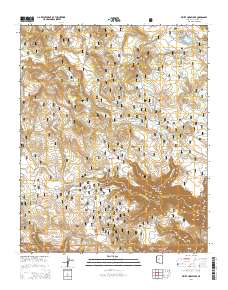 White Horse Lake 2014 topographic map thumbnail