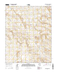 White Sage Flat 2014 topographic map thumbnail