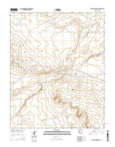 White Water Tank 2014 topographic map thumbnail