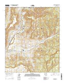Whiteriver 2014 topographic map thumbnail