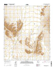 Whitlock Cienega 2014 topographic map thumbnail