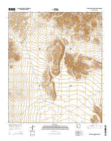 Whitlock Mountains NE 2014 topographic map thumbnail