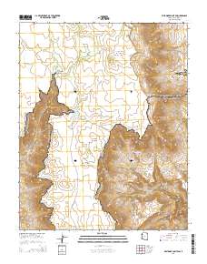 Whitmore Point SW 2014 topographic map thumbnail